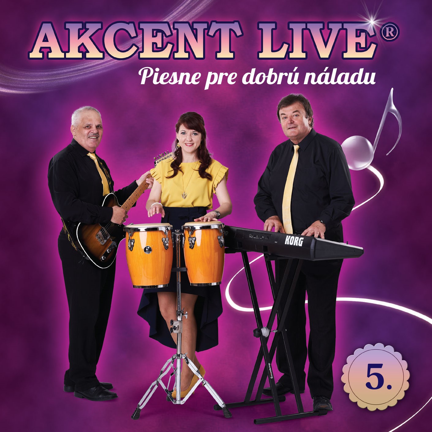 Akcent Live - Piesne pre dobr nladu 5. (cd) 