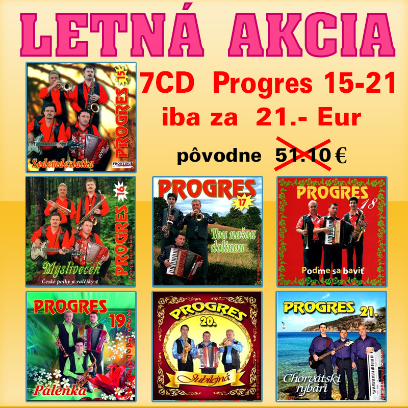 Progres 15- 21 7CD Letn akcia 3.