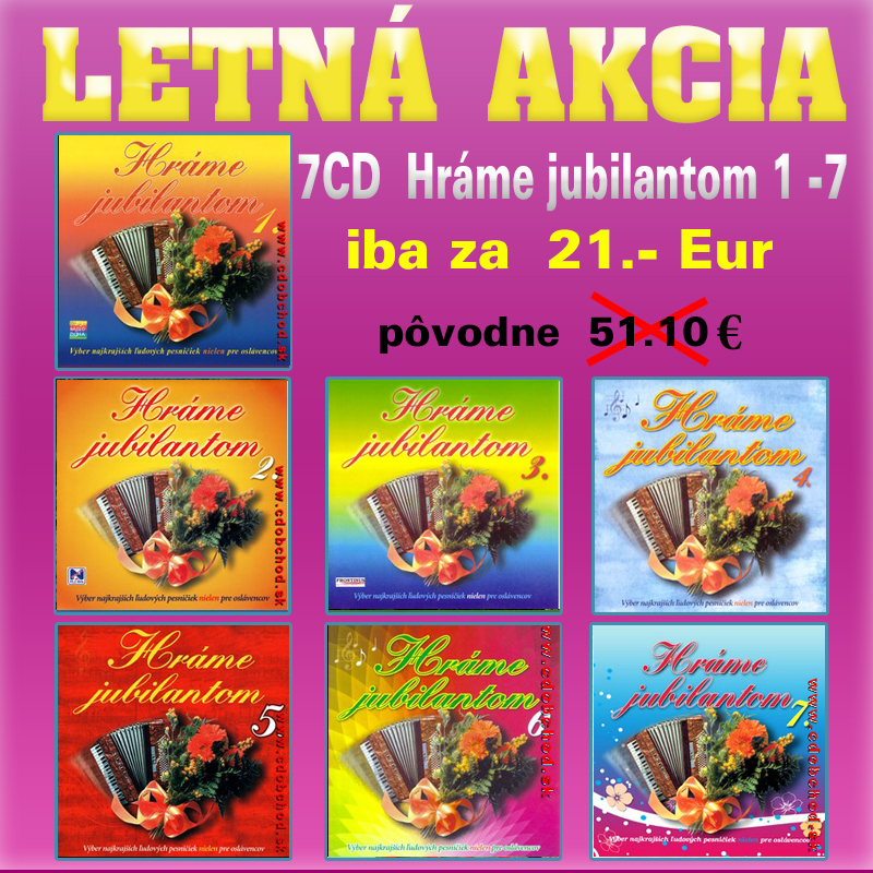 Hrme jubilantom 1 -7 Letn akcia 4.