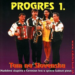 Progres 1 Tam na Slovensku CD 
